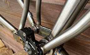 Cadre Descente DH acier fabriqué en France - Downhill frame