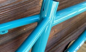 Cadre VTT en acier sur mesure fabriqué en France - hardtail endurigide enduro