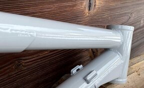 Cadre VTT suspendu sur mesure en acier fabriqué en France
