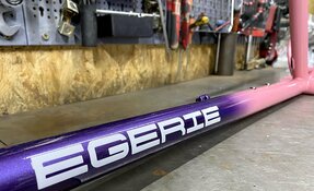 Cadre VTT en acier sur mesure fabriqué en France - hardtail endurigide enduro