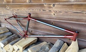 VTT Endurigide 29 pouces en acier sur mesure, fabriqué en France - Reynolds 631