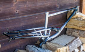 Cadre VTT tout suspendu All Mountain 32" en acier fabriqué en France