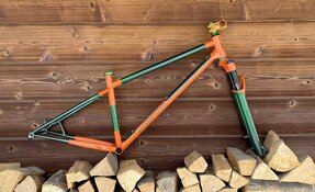 Cadre et fourche FATBIKE - BIG FAT - peinture perso intégrale