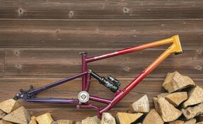 Cadre Enduro 160mm pour boite de vitesse, en acier, fabriqué en France