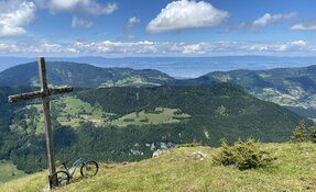 Cadre VTT acier fabriqué main en France en acier Columbus