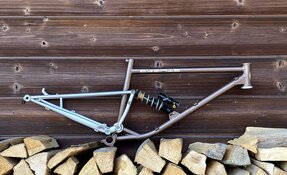 Cadre EGERIE enduro tout suspendu en acier fabriqué en France