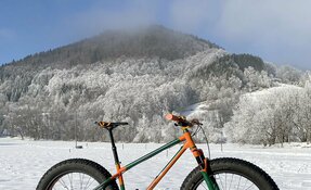 Vélo complet FATBIKE - fabriqué en France peinture perso intégrale
