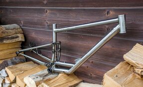 Cadre Enduro 160mm Titane/Crmo fabriqué en France