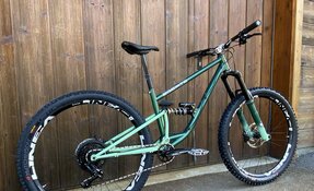 VTT 29 pouces enduro - 160mm - en acier fabriqué en France