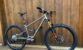 VTT All Mountain EGERIE TITANE INOX Complet - tout suspendu