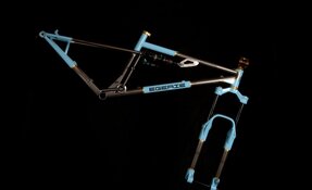 Cadre VTT acier tout suspendu Enduro "lite" - all mountain - 150mm (…)