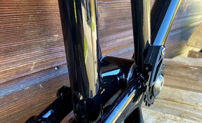 Cadre VTT DH Descente à boite de vitesse en acier fabriqué en France