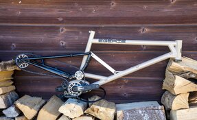 Cadre VTT Enduro pour boite de vitesse - en acier - fabriqué en France