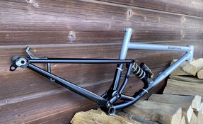 Cadre VTT all mountain - trail - 130mm - en acier fabriqué en France