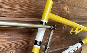 Cadre VTT tout suspendu Enduro 160mm en acier et sur mesure - Columbus Zona