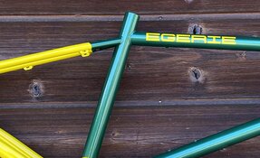 Cadre VTT en acier sur mesure fabriqué en France - hardtail endurigide enduro