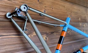 cadre VTT tubes Reynolds 853 fabriqué en France