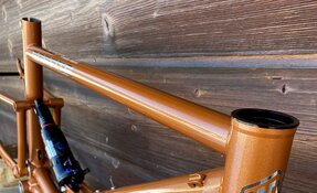 Cadre VTT all mountain - trail - 130mm - en acier fabriqué en France