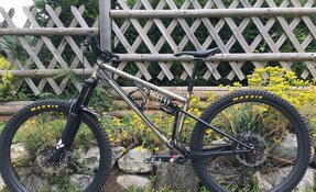 Cadre VTT Enduro 160mm en acier et sur mesure - Columbus Zona