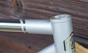 Cadre VTT Enduro Stainless Steel - Inox - finition polie - Reynolds 921 (…)