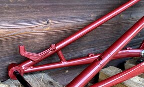 Cadre VTT de Descente DH Titane/acier pour boite de vitesse fabriqué en (…)