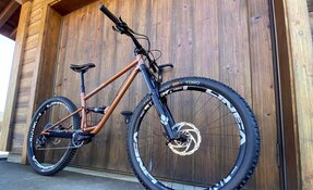 VTT 29 pouces all mountain - trail - 130mm - en acier fabriqué en France