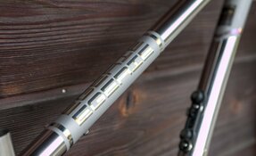 Cadre EGERIE ALLMOUNTAIN en Titane et acier INOX fabriqué en France