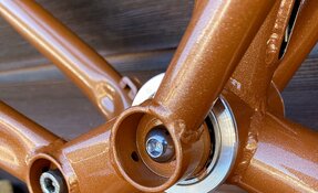 Cadre VTT all mountain - trail - 130mm - en acier fabriqué en France