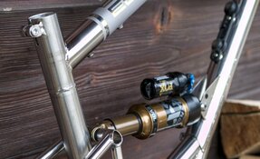 Cadre EGERIE ALLMOUNTAIN en Titane et acier INOX fabriqué en France