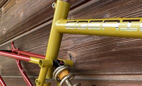 Cadre EGERIE enduro tout suspendu sur mesure en acier fabriqué en France