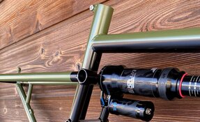 Cadre VTT tout suspendu Enduro tubes Columbus - fabriqué en France