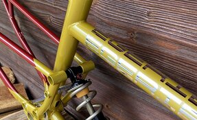 Cadre EGERIE enduro tout suspendu sur mesure en acier fabriqué en France