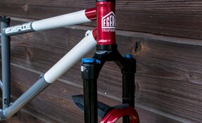 Cadre VTT en acier sur mesure fabriqué en France - hardtail endurigide All (…)