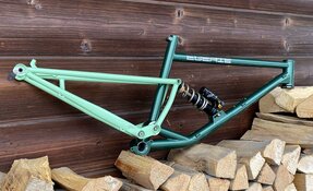 Cadre EGERIE enduro tout suspendu en acier fabriqué en France