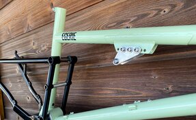 Cadre VTT tout suspendu Enduro tubes Reynolds et Columbus