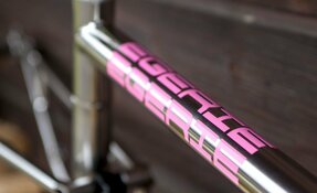 Cadre VTT Enduro Stainless Steel - Inox - finition polie - Reynolds 921 (…)