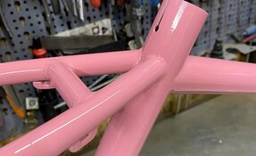 Cadre VTT en acier sur mesure fabriqué en France - hardtail endurigide enduro