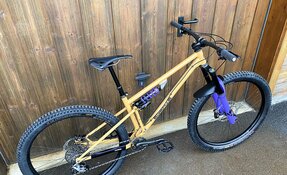 VTT enduro tout suspendu en acier fabriqué en France - Reynolds - Columbus