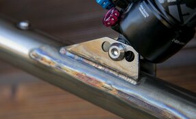 Cadre VTT Enduro en acier inoxydable Reynolds 921 fabriqué en France