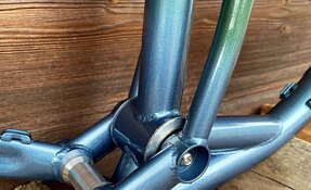 Cadre EGERIE enduro tout suspendu en acier fabriqué en France