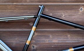 Cadre XC crosscountry en acier Fabriqué en France - Tubes Columbus et Dedacciai