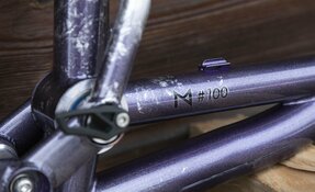 Cadre Enduro 160mm en acier sur mesure fabriqué en France