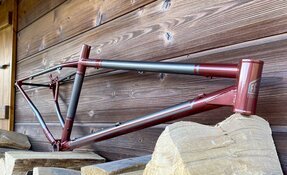 VTT Endurigide 29 pouces en acier sur mesure, fabriqué en France - Reynolds 631