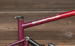 Cadre Enduro 160mm pour boite de vitesse, en acier, fabriqué en France