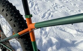 Vélo complet FATBIKE - fabriqué en France peinture perso intégrale