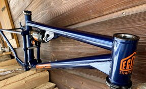 Cadre VTT enduro sur mesure en acier fabriqué en France