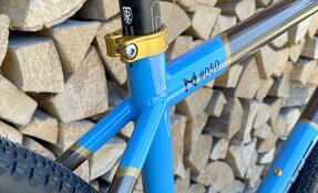 Vélo Gravel complet en acier sur mesure, made in France