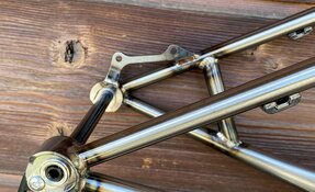 Cadre et fourche rigide Crmo sur mesure fabriqué en France