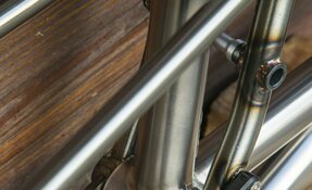 Cadre Enduro High Pivot Titane/Crmo fabriqué en France