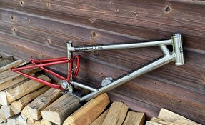 Cadre VTT de Descente DH Titane/acier pour boite de vitesse fabriqué en (…)
